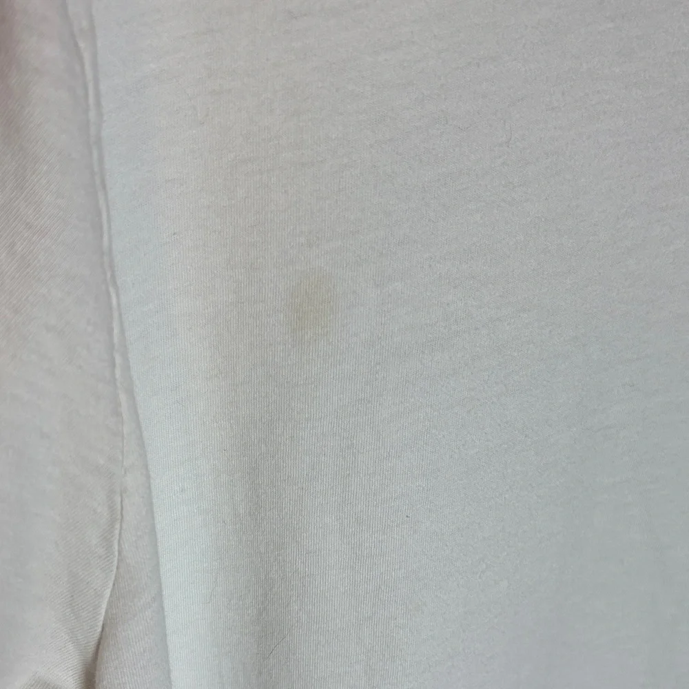 J. Crew Men's Short Sleeve Slim-Washed XL Tee in Cream